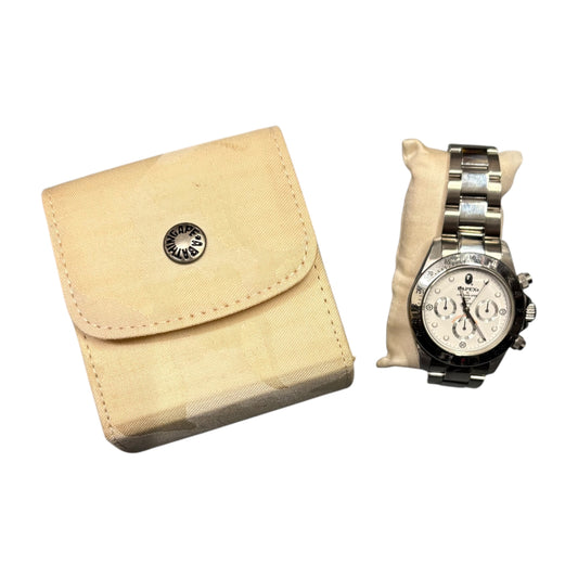 BAPE BAPEX daytona silver / white watch 2007