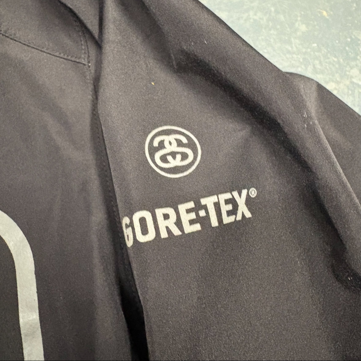 Stussy X AFDICEGEAR Gore-Tex waterproof shell jacket (L)