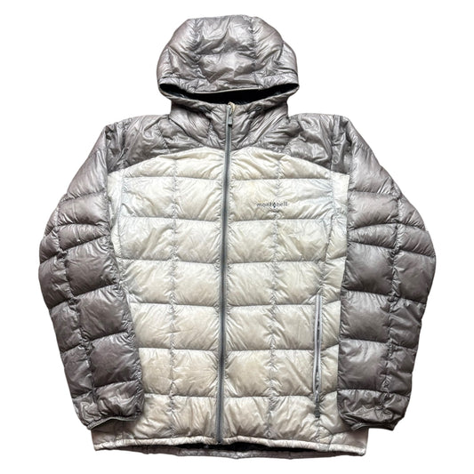 Montbell square stitch grey puffer (XL)