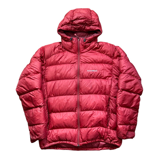 Montbell EX800 red puffer jacket (XL)