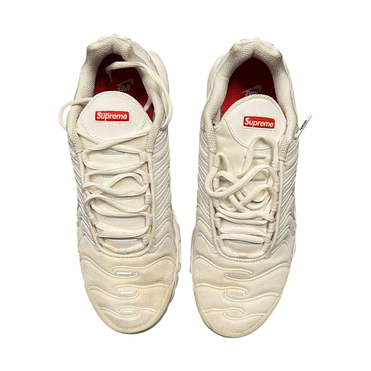 Nike supreme air max plus TN white (UK7.5)