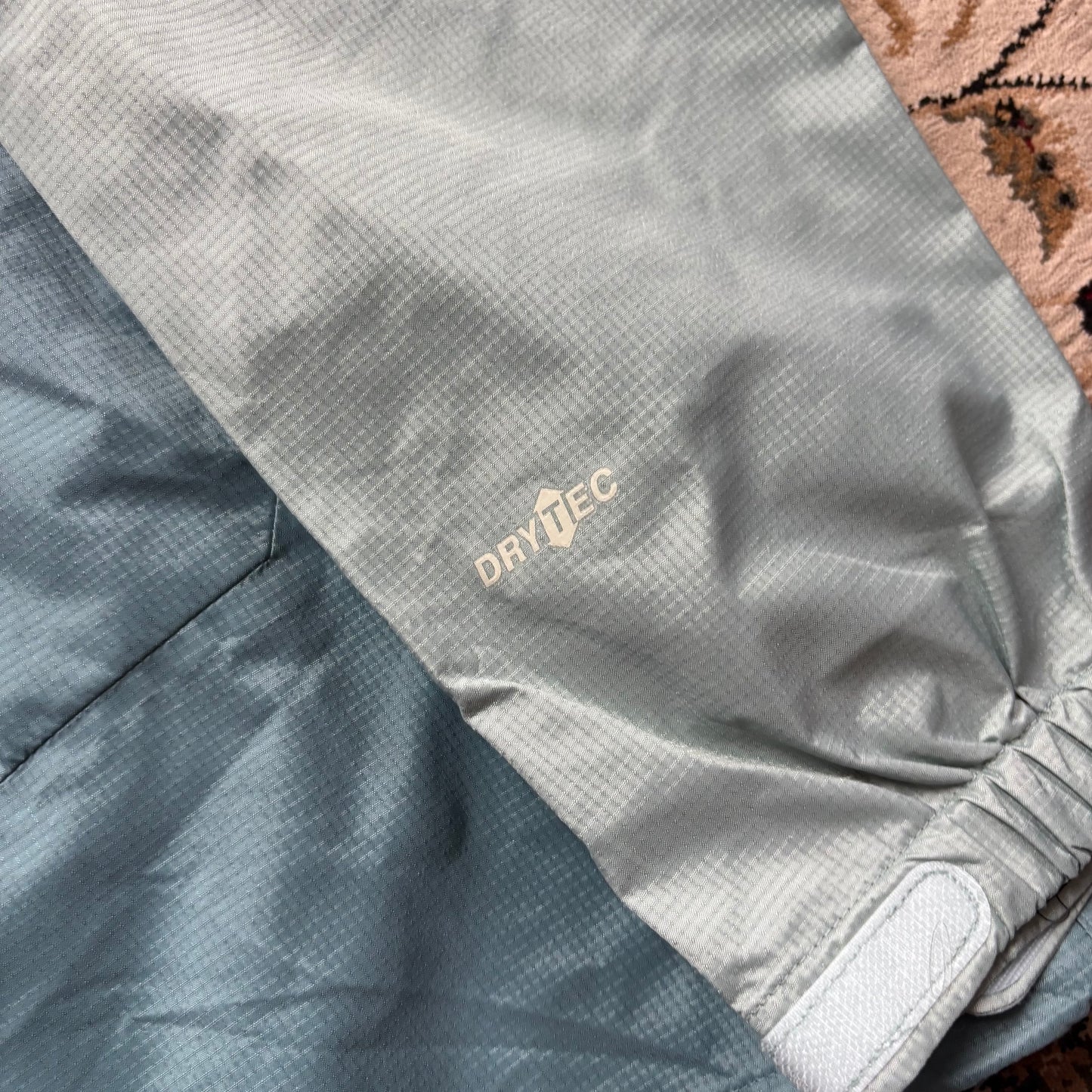 Montbell teal Dry-Tec waterproof shell (L)