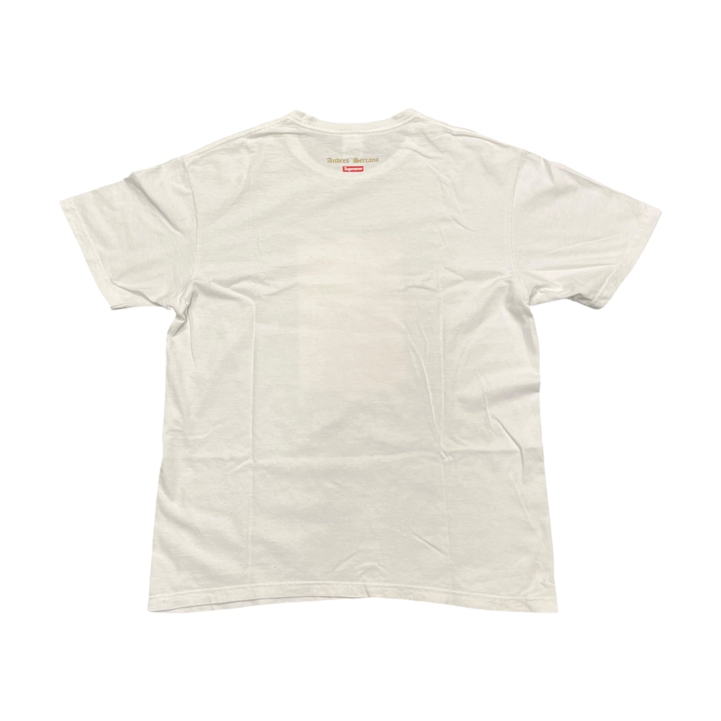 Supreme X Andres Serrano white tee (L)