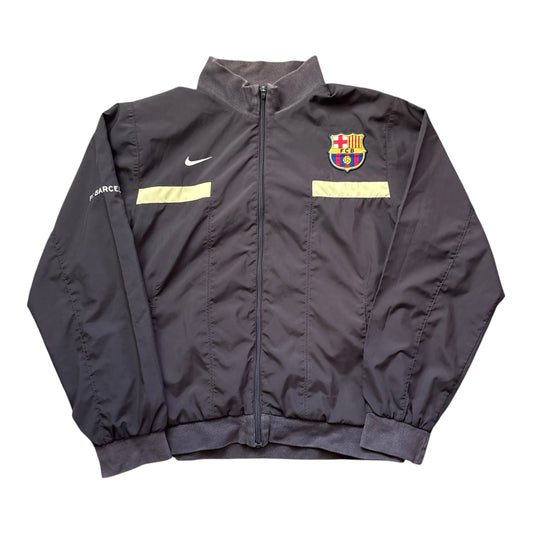 Nike brown barcelona track jacket (M)