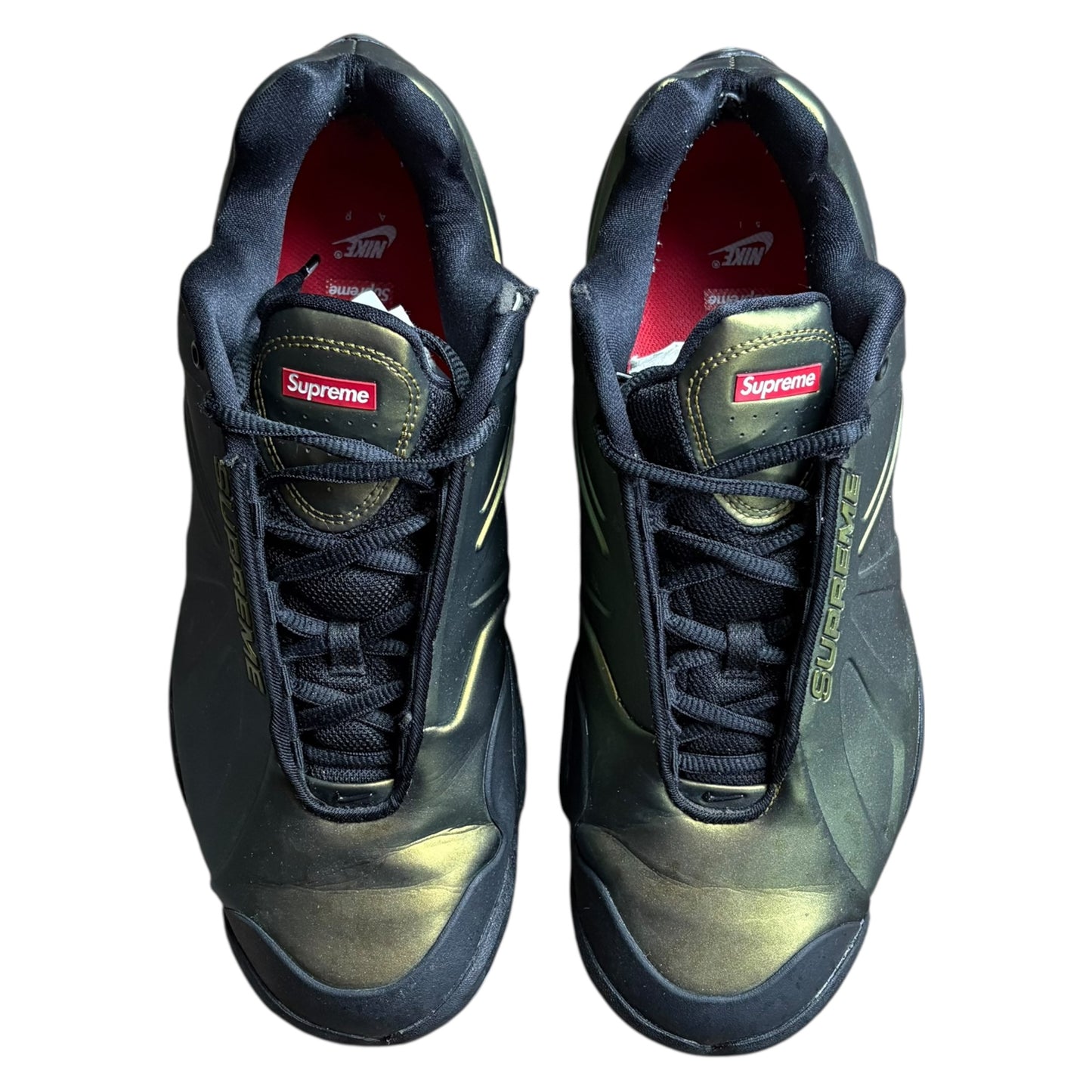 Supreme Nike metallic Court posite (UK9)