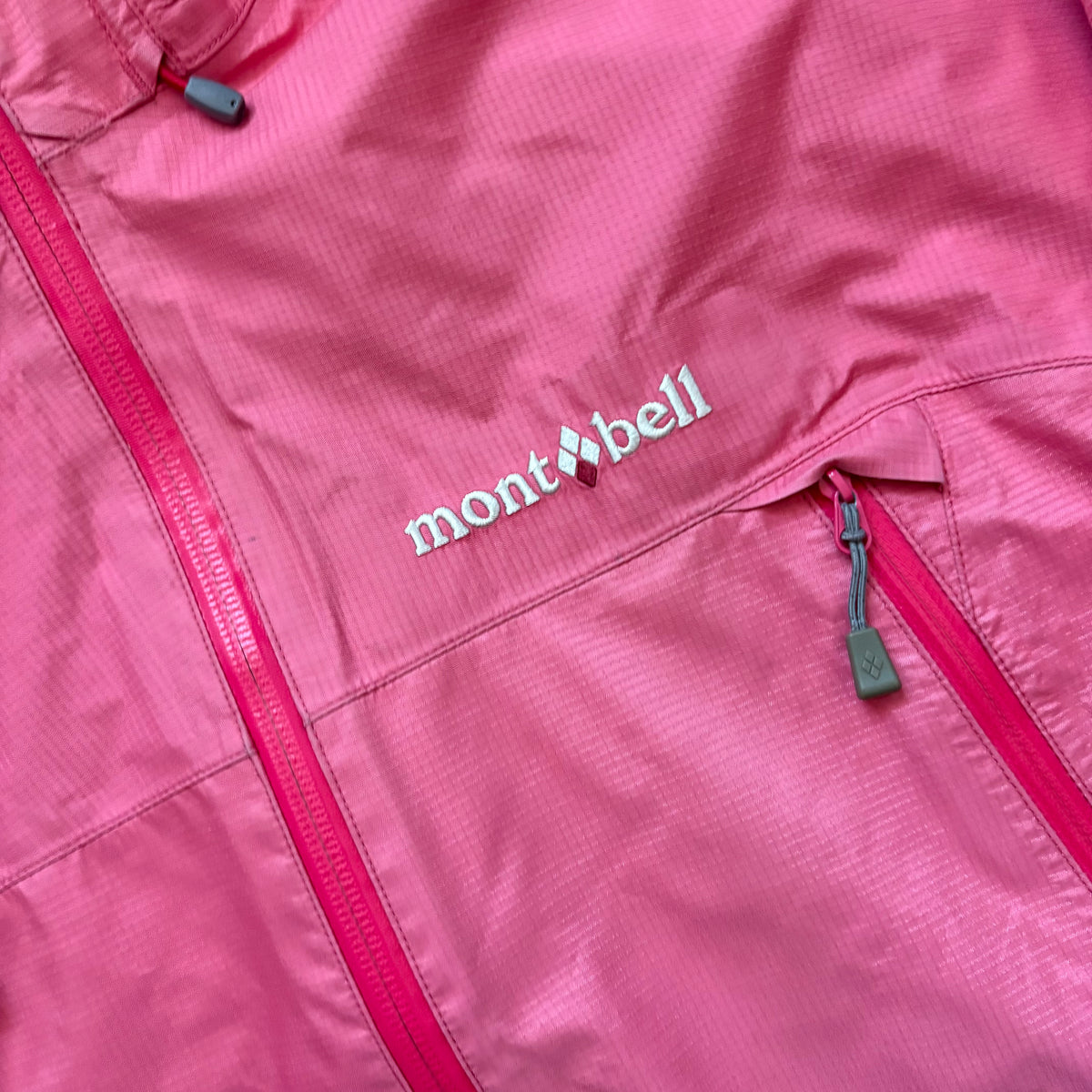 Montbell pink GORE-TEX shell jacket (M)