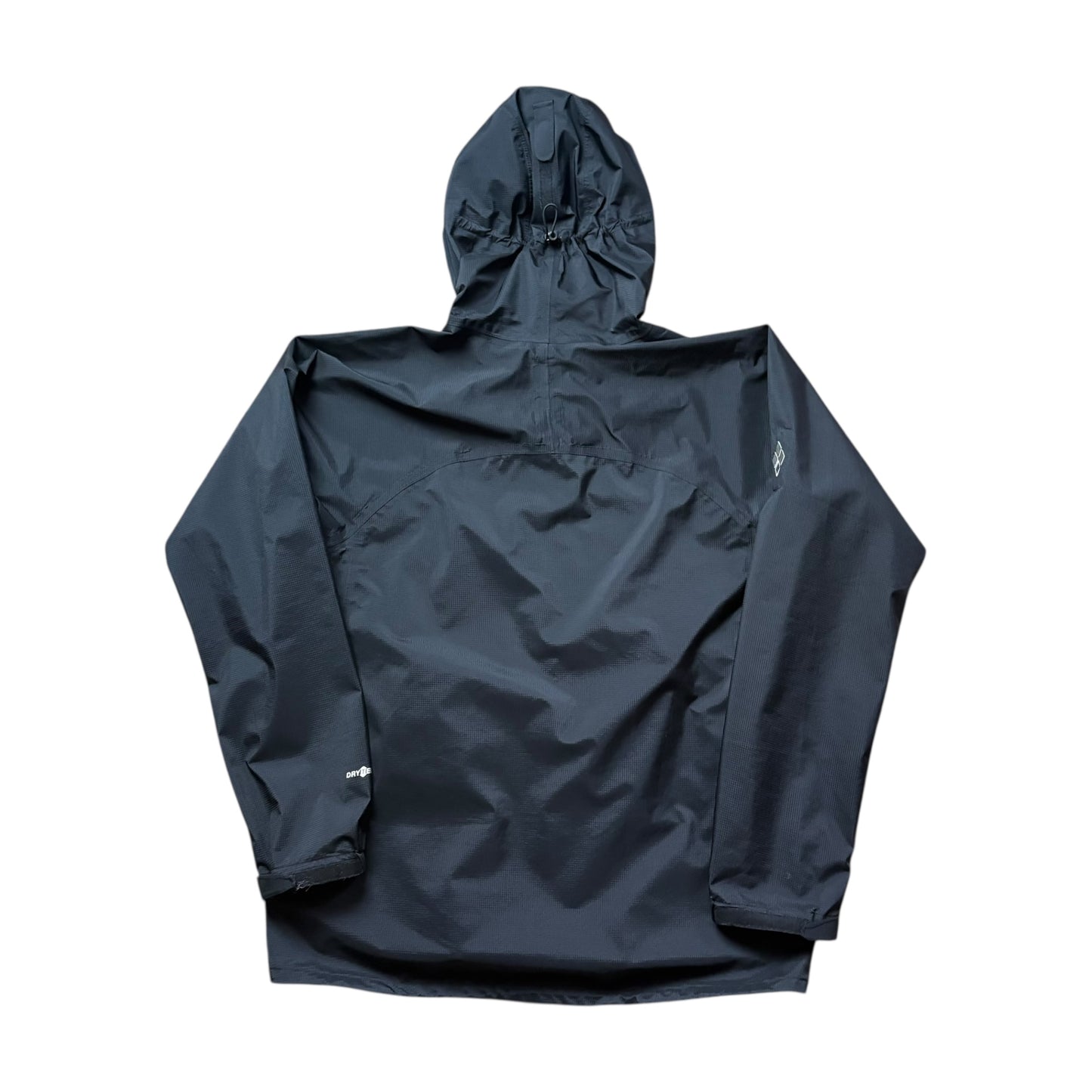 Montbell black waterproof drytec shell jacket (L)
