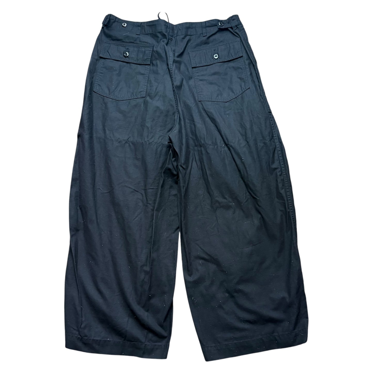 Needles HD fatigue pants black (XL)