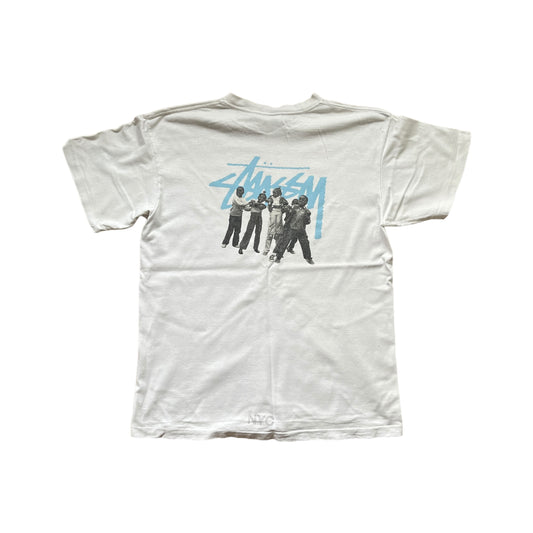 Stussy white kids tee (L)