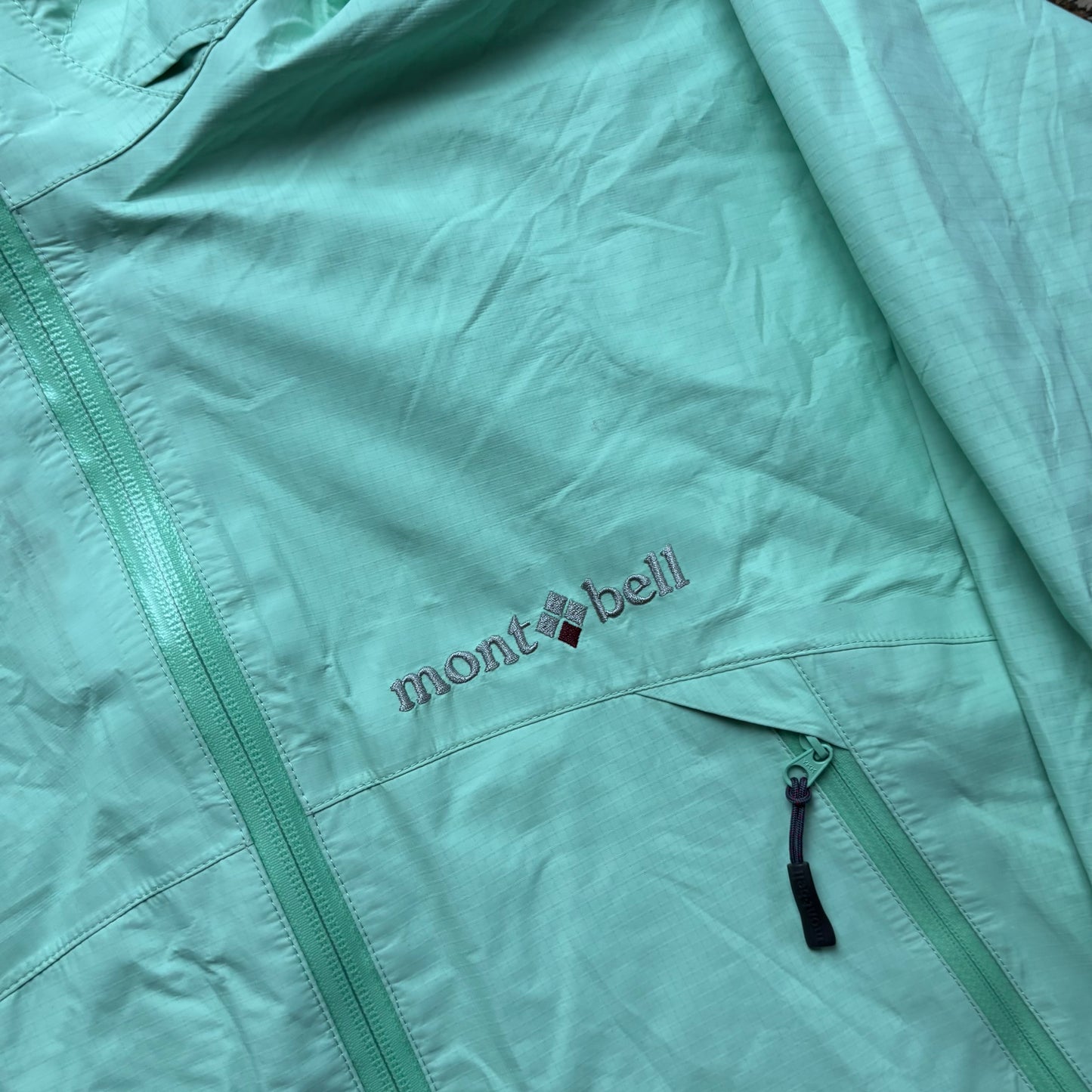 Montbell mint GORE-TEX shell jacket (M)