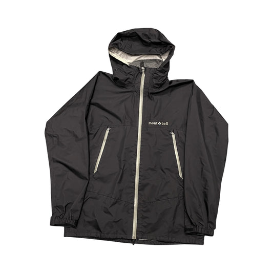 Montbell black / grey shell jacket (M)