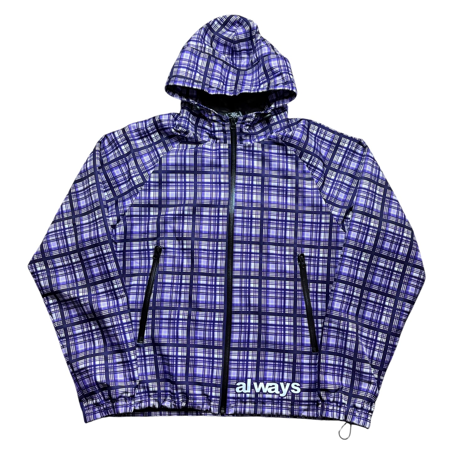 ADWYSD purple check jacket (XL)