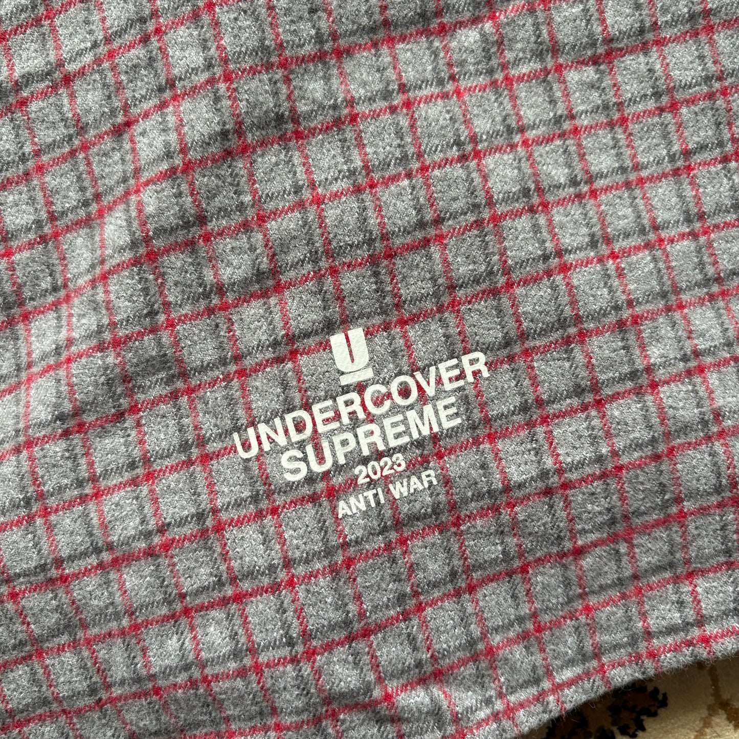 Supreme X Undercover check shirt (M)