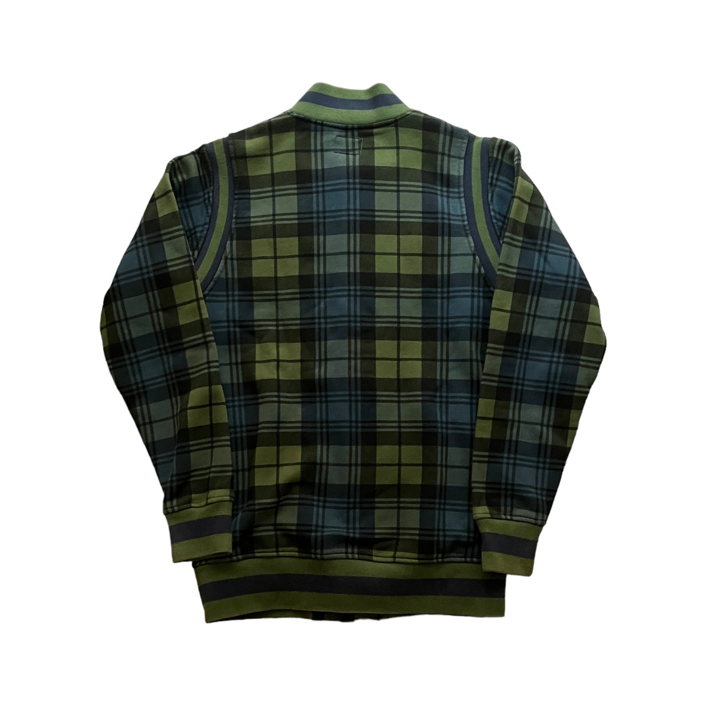 Stussy green tartan jacket (S)