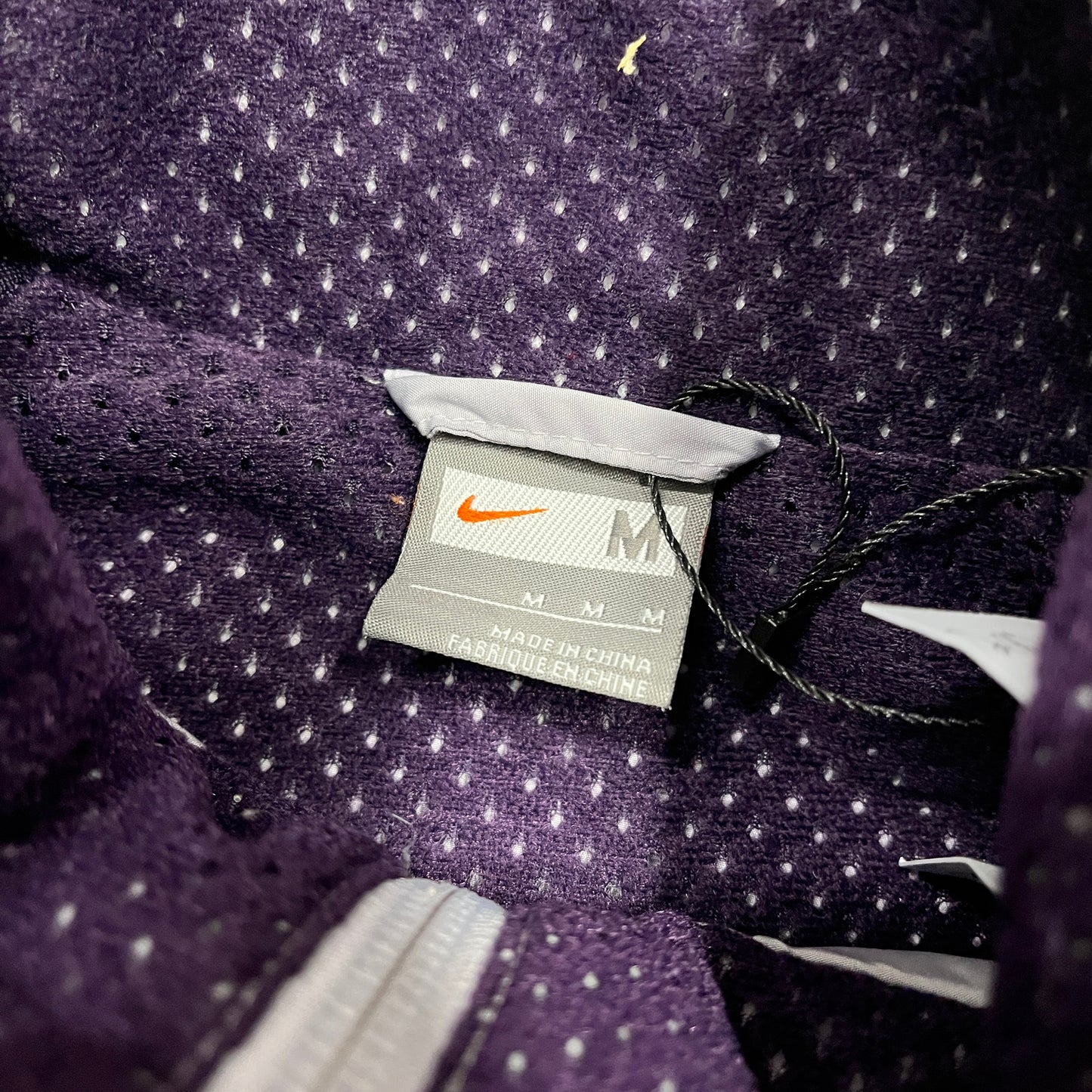 Nike purple / grey two tone track jacket (S)