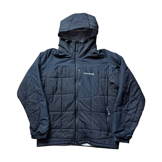 Montbell black puffer jacket (L)