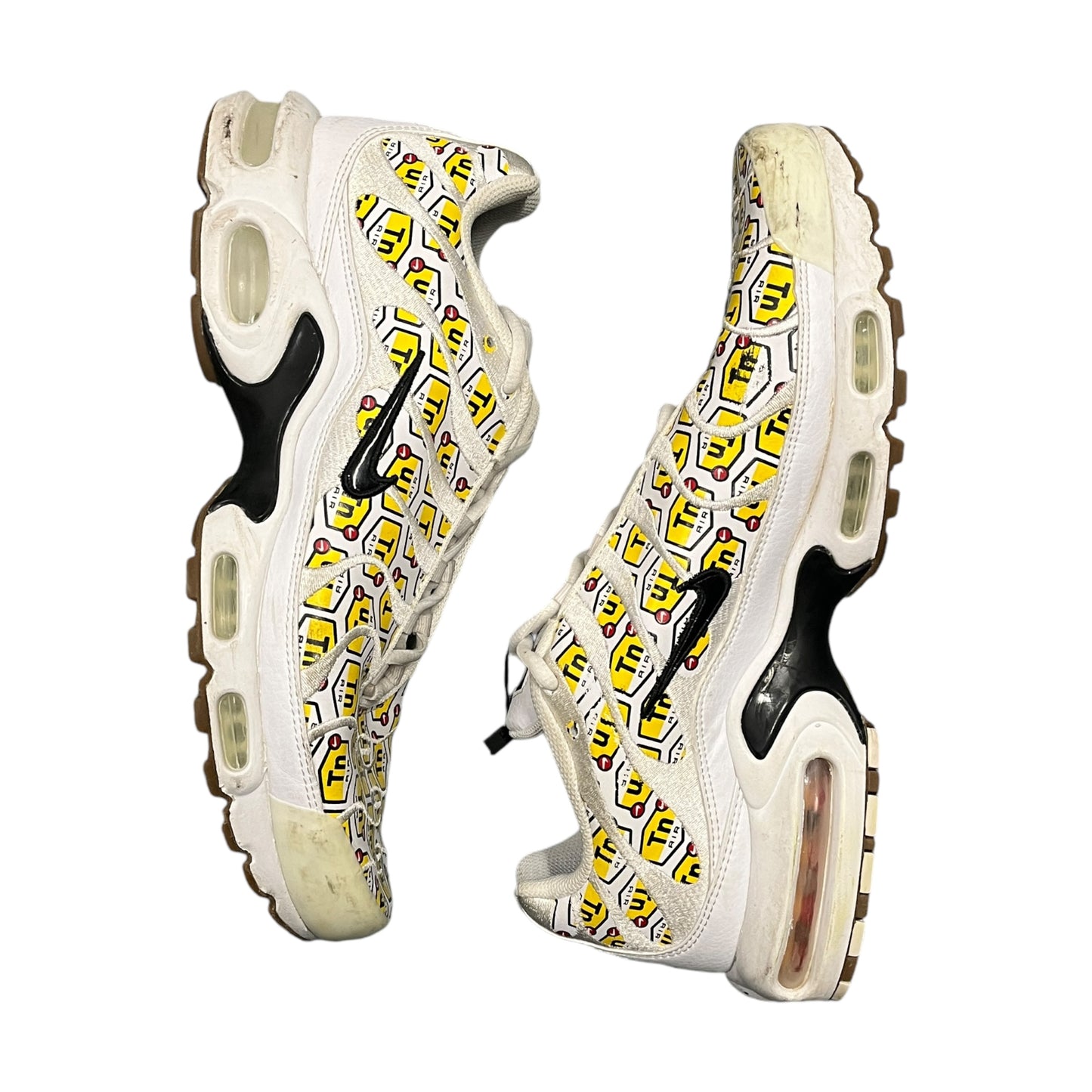 Nike air max plus TN white allover logo (UK9.5)