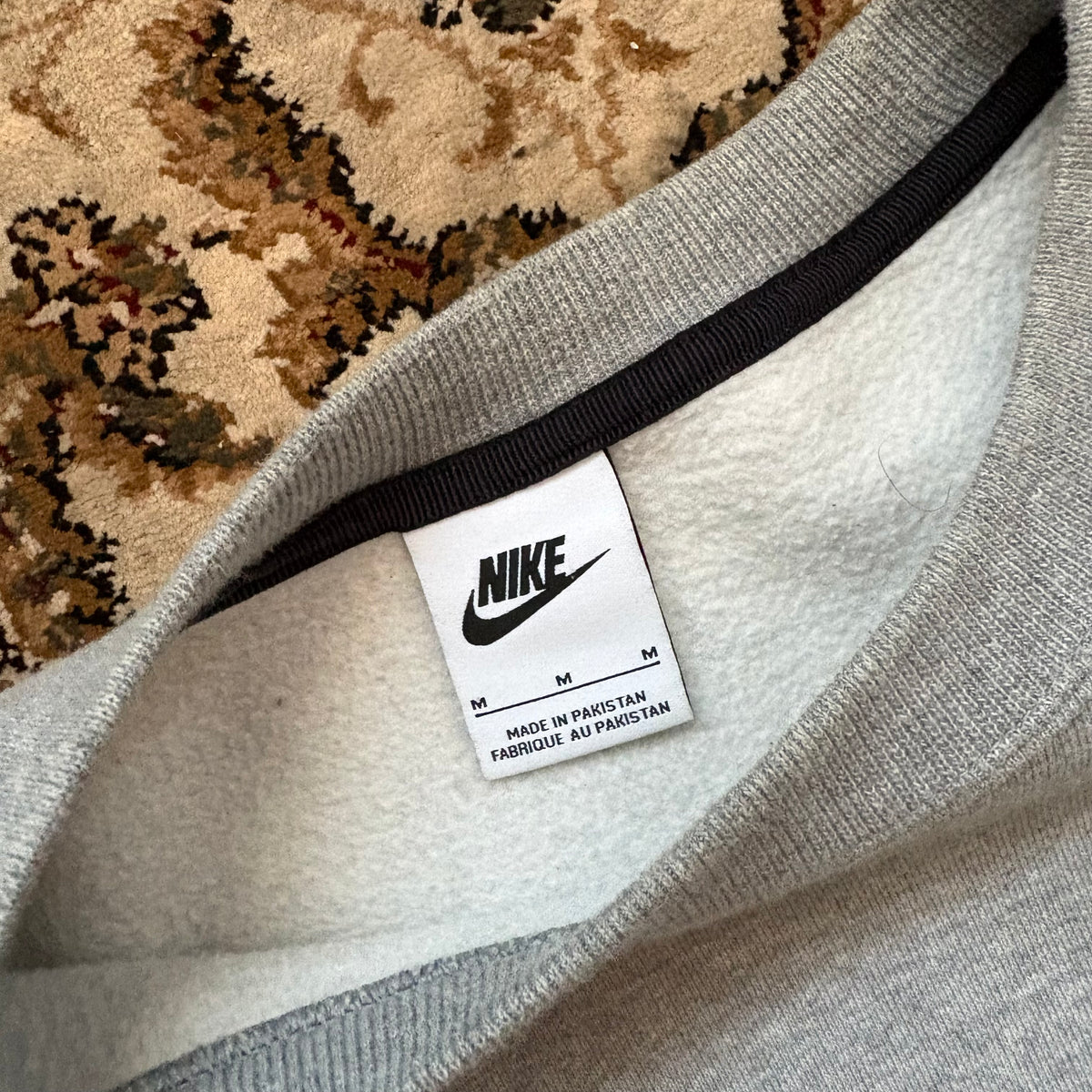 Nike X Stussy grey sweatshirt (M)