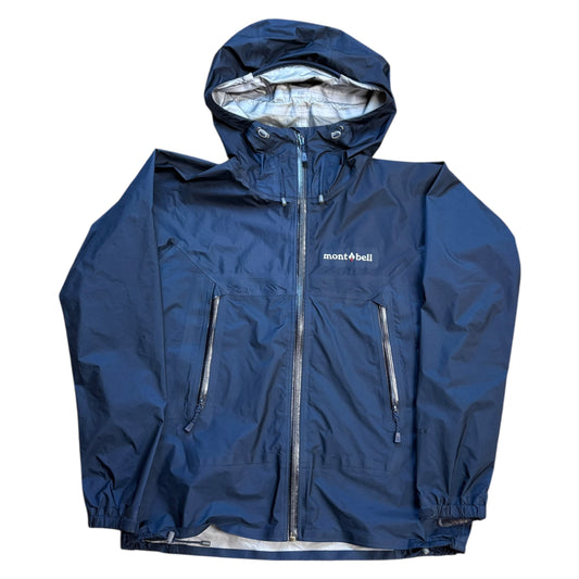 Montbell navy blue GoreTex shell jacket (XS)