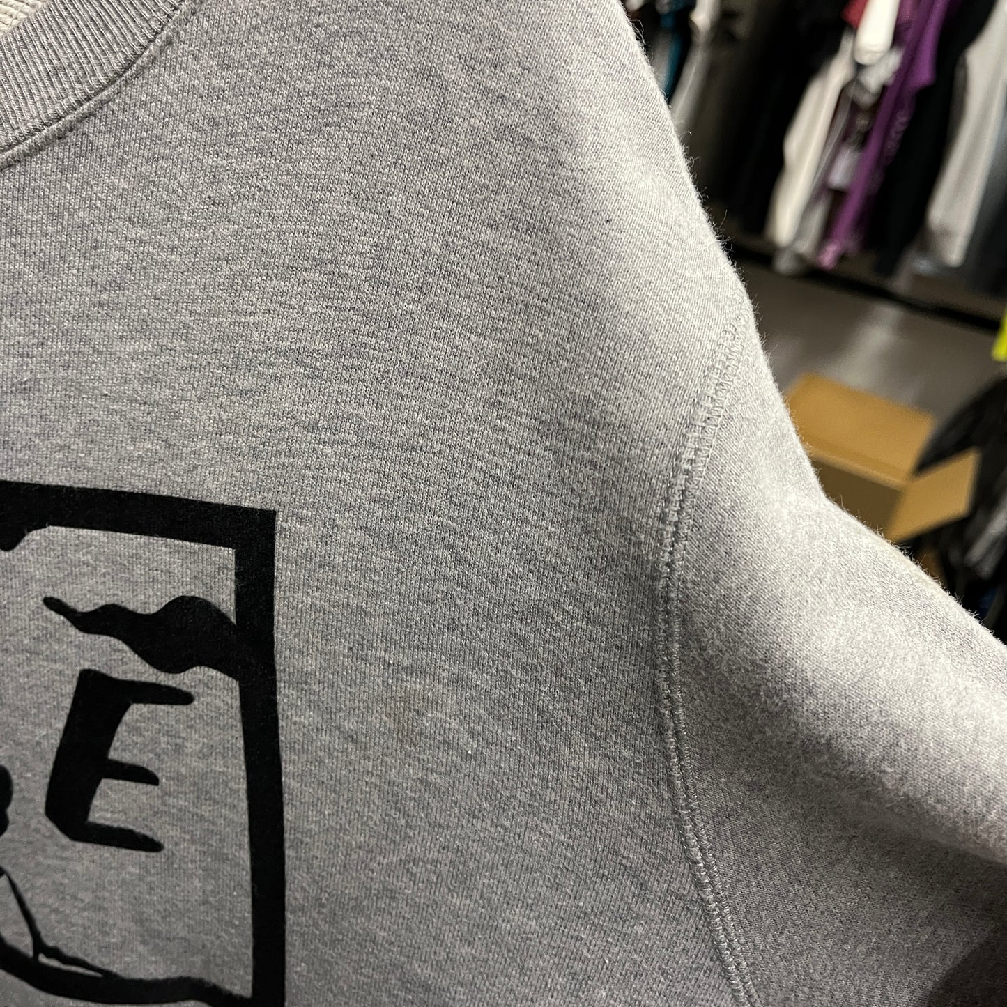 Cav empt grey sweatshirt (S)