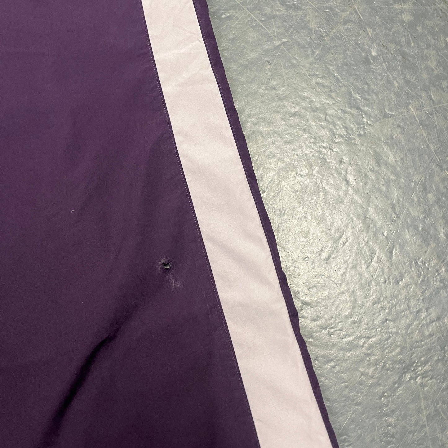 Nike two tone purple track pants (M)