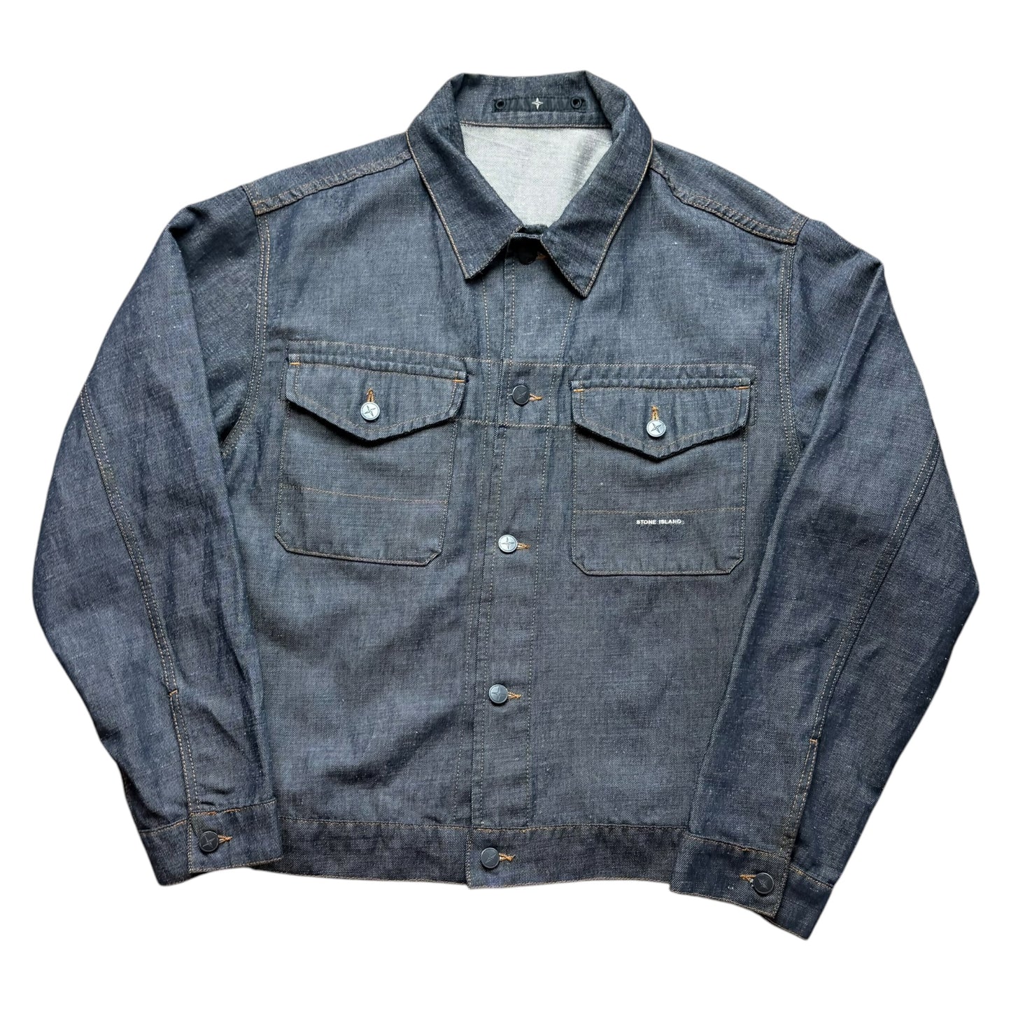 Stone island denim jacket (L)