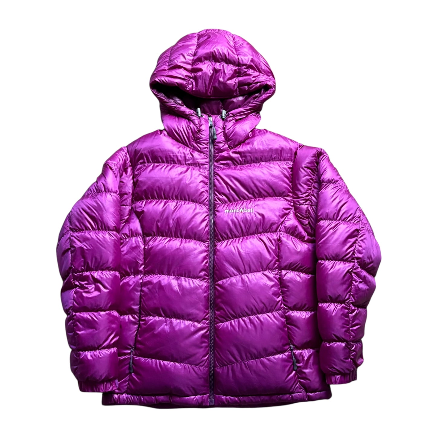 Montbell purple puffer jacket (WMNS M)