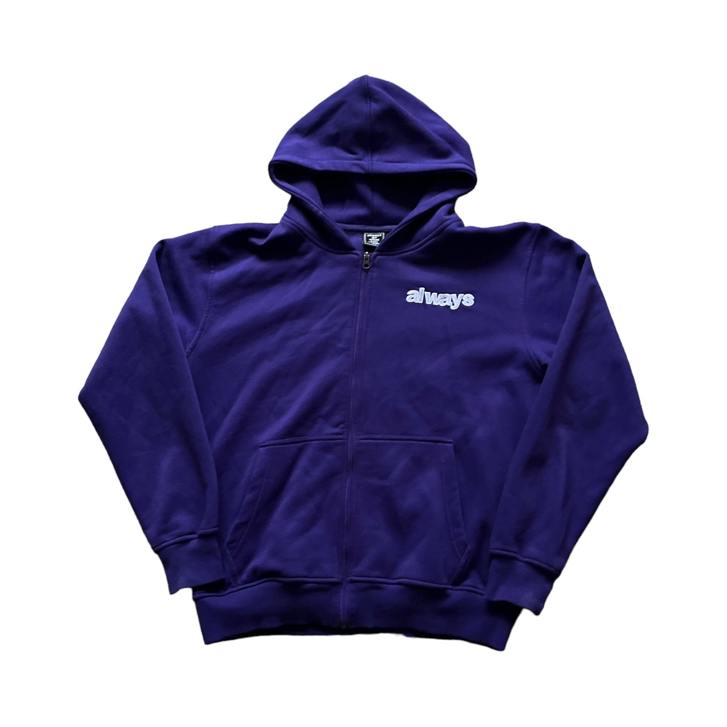 ADWYSD purple sun logo zipup (L)