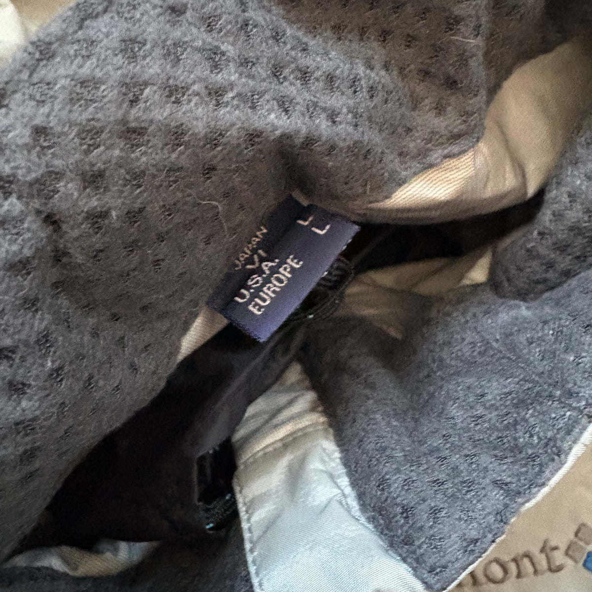 Montbell Gore-Tex shell jacket (XL)