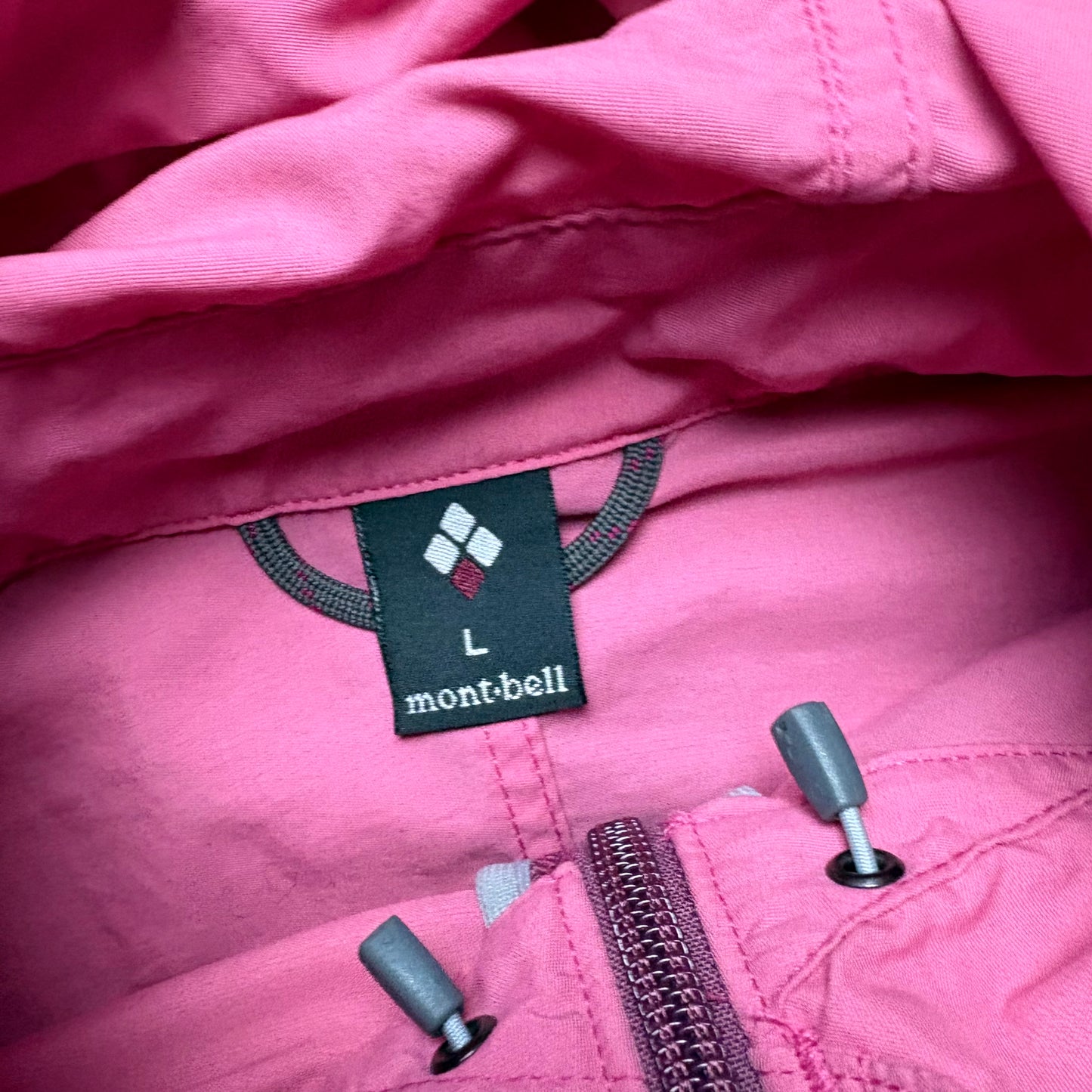 Montbell pink fabric jacket (M)