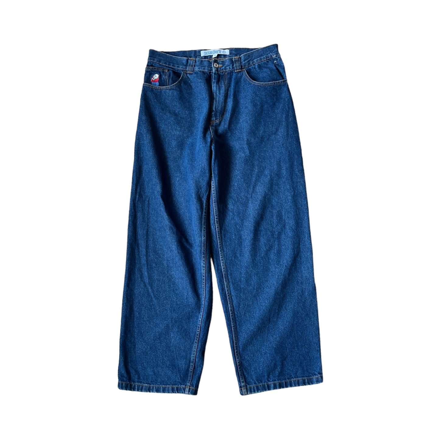 Polar big boy navy blue jeans (M)