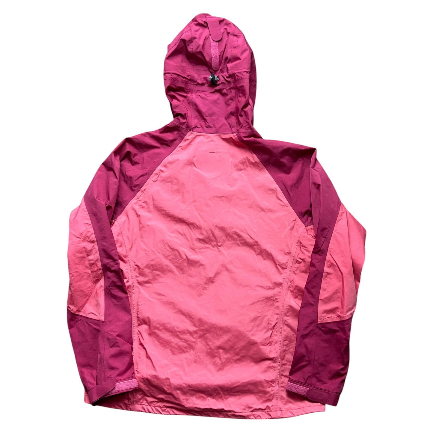 Montbell pink two tone shell jacket (M)