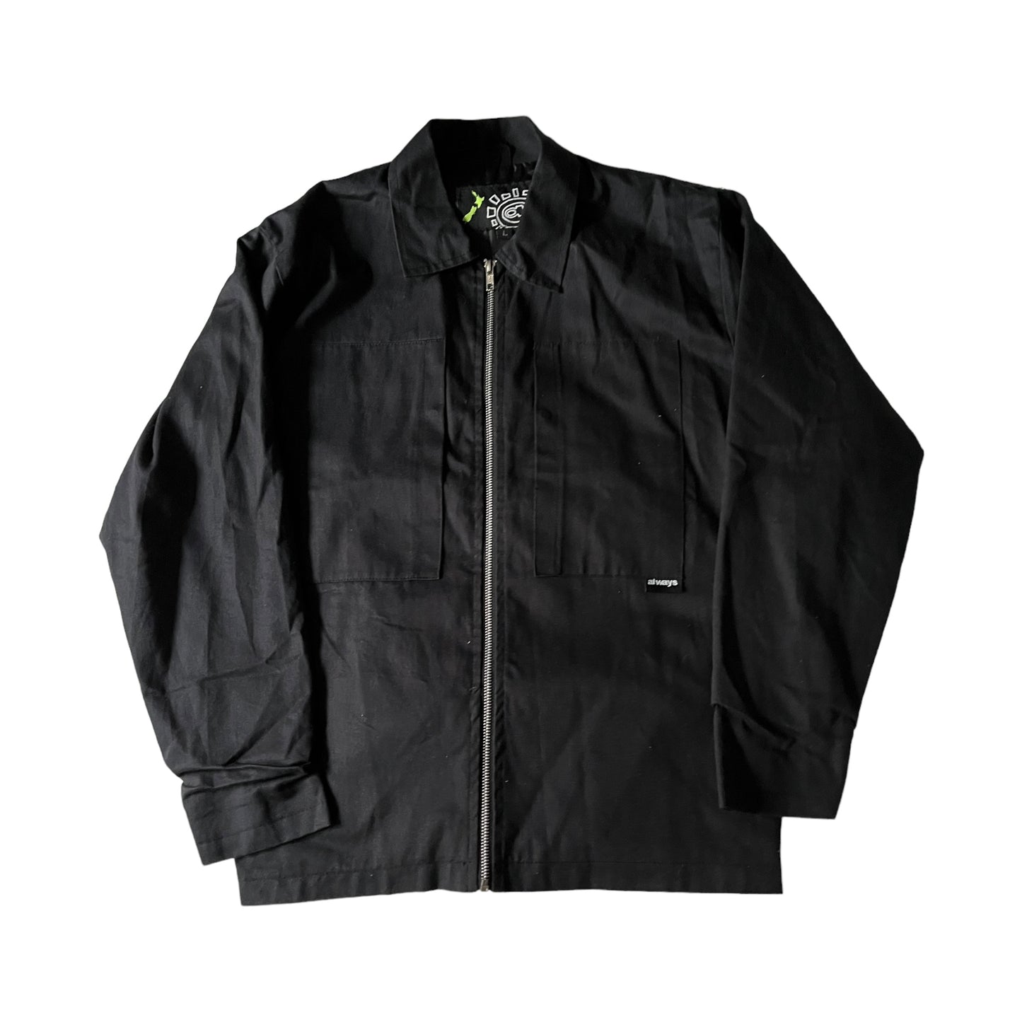 ADWYSD black chain logo jacket (L)