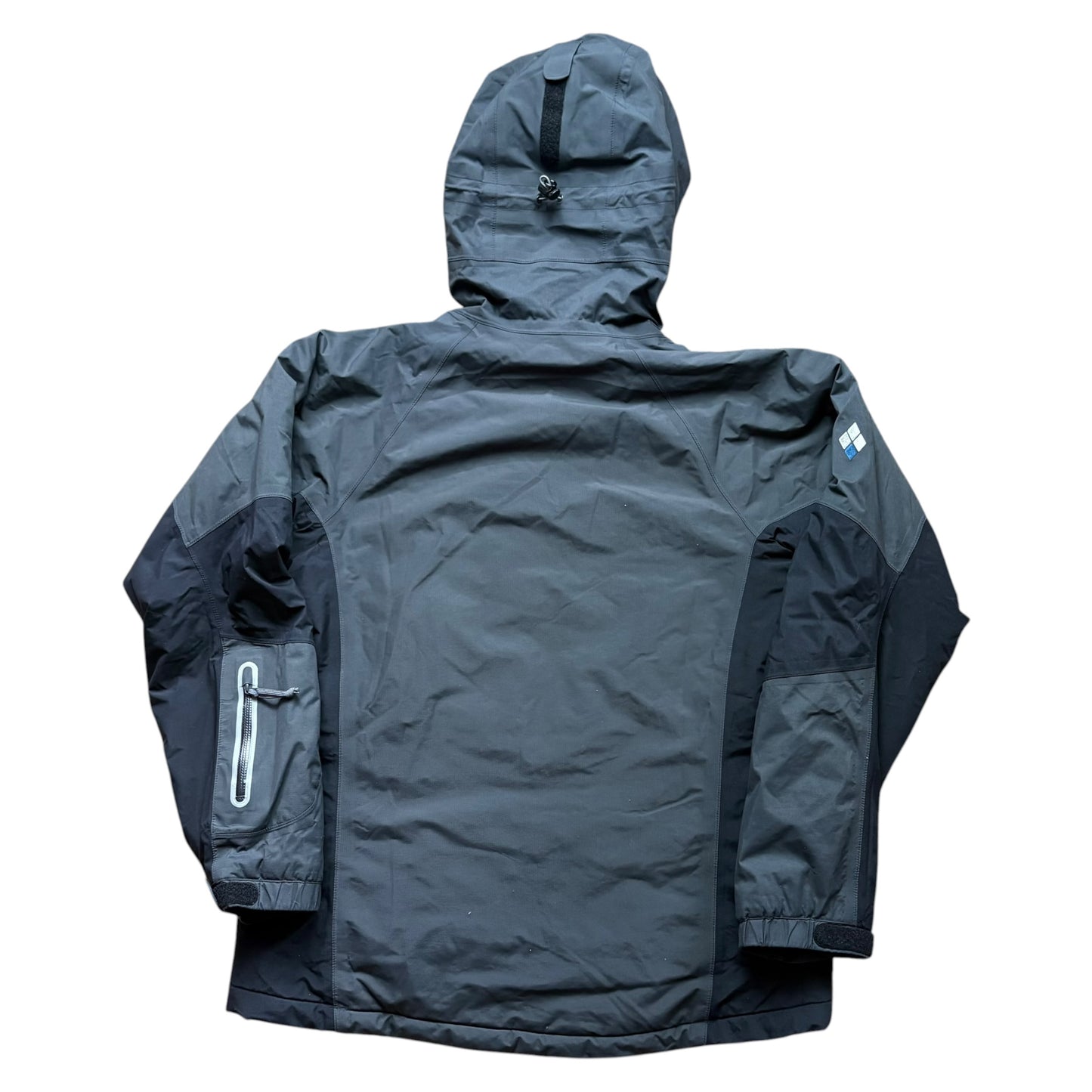 Montbell two tone grey shell jacket (S)