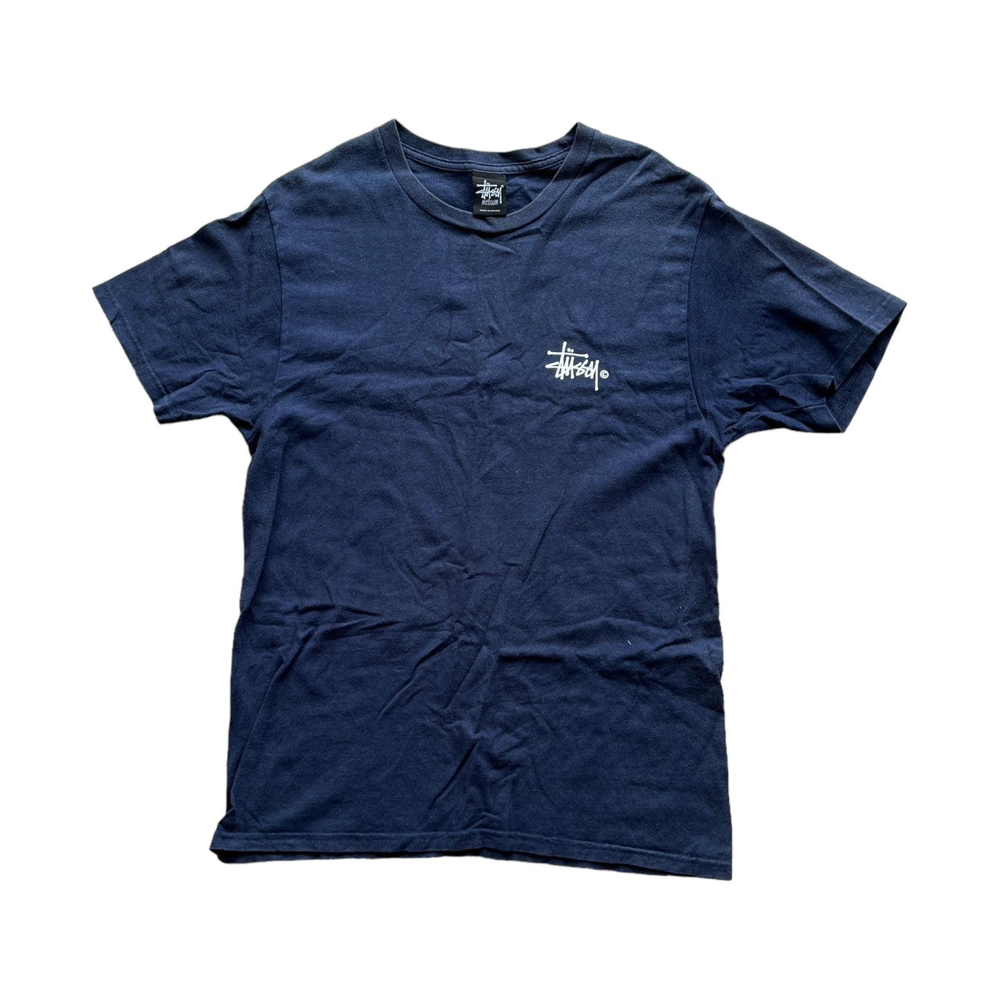 Stussy navy beauty and youth tee (M)