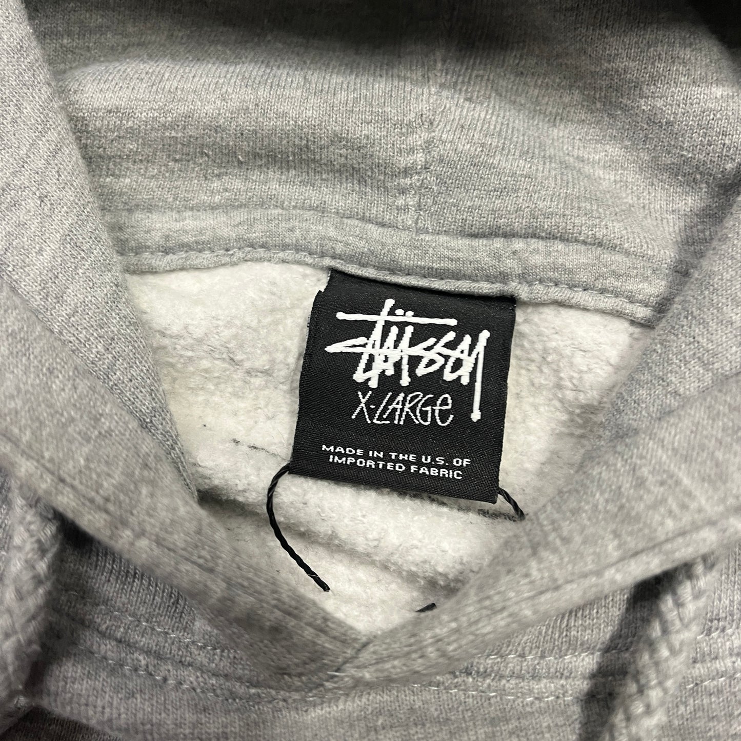 Stussy X Yo MTV raps grey hoodie (XL)