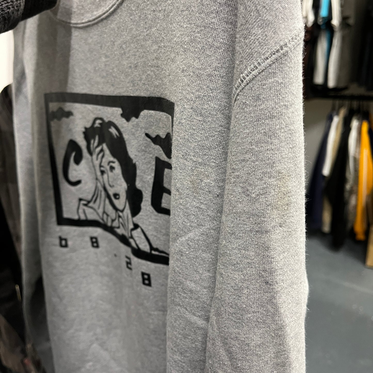 Cav empt grey sweatshirt (S)