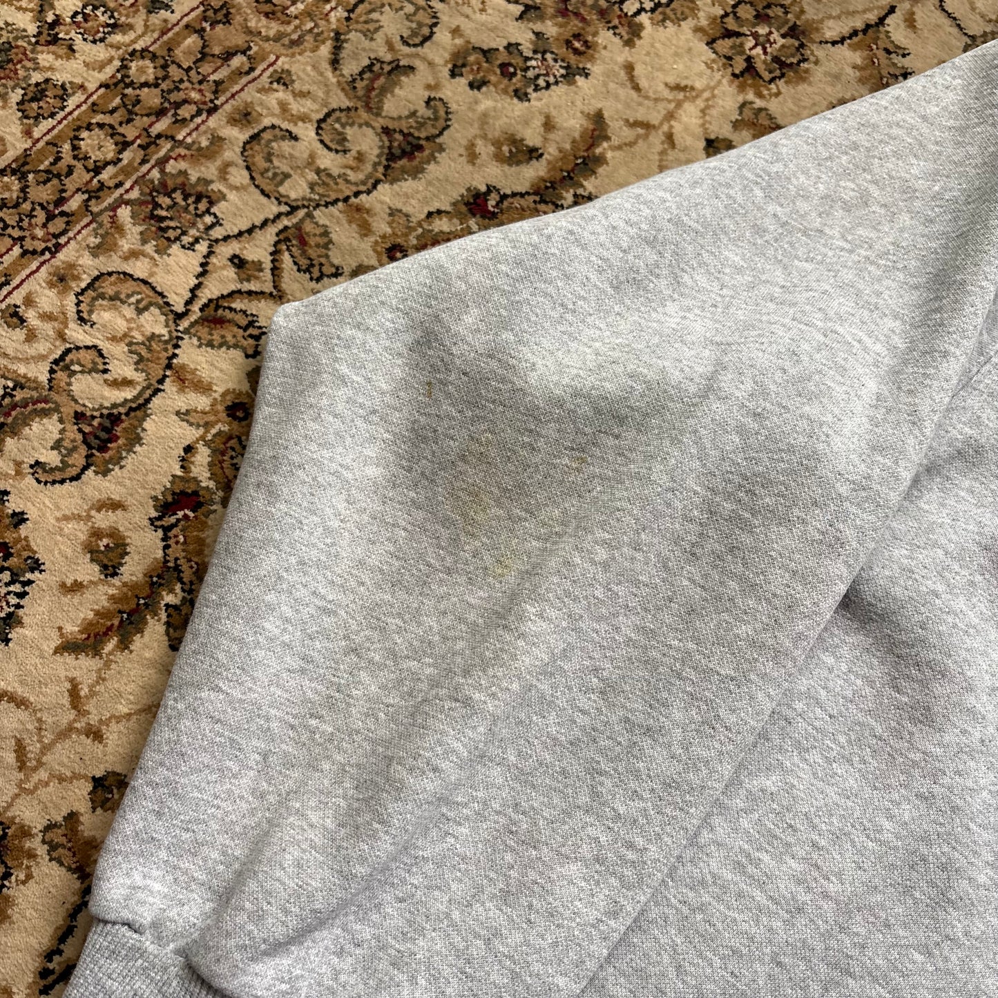Nike Yankees centre swoosh grey hoodie (L)