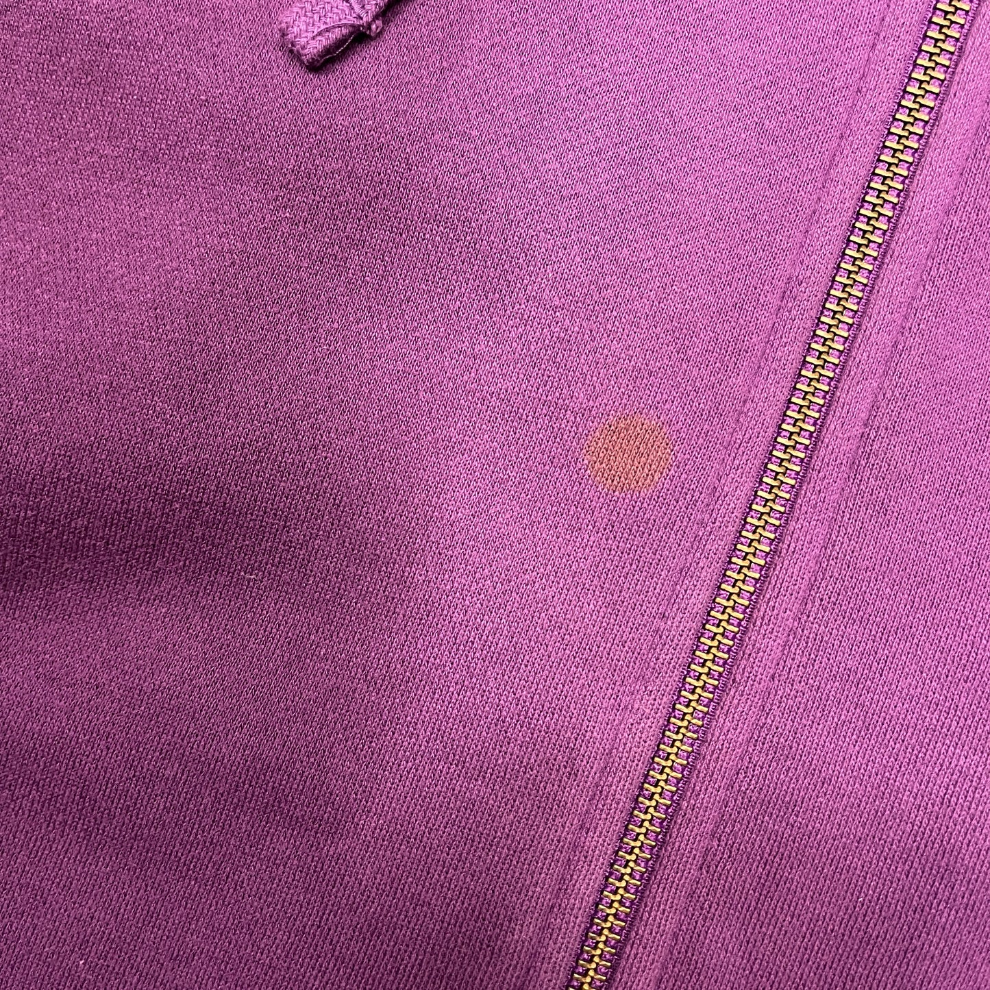 Stussy classics purple zipup hoodie (S)