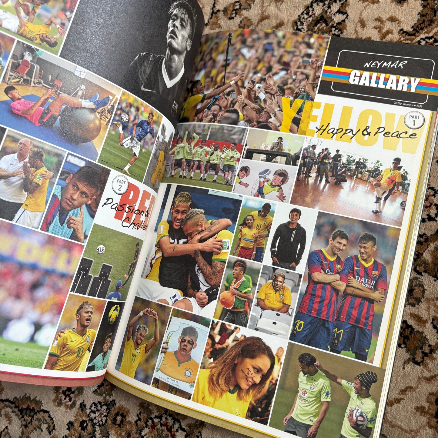 Neymar Y2K football mag with poster and DVD