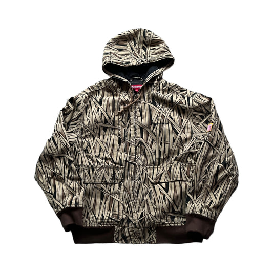 Supreme beige tree camo workwear jacket (M)