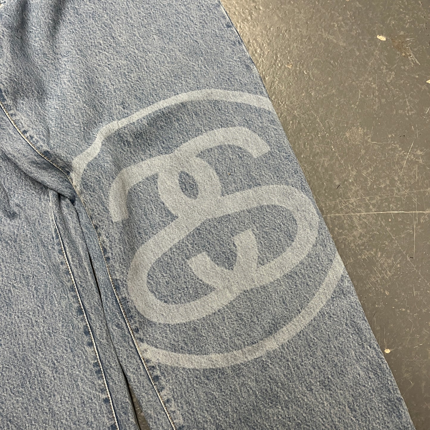 Stussy blue S-link jeans (W36/L30)