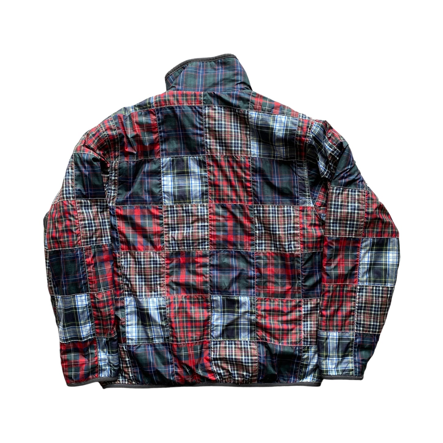 Stussy reversible patchwork fleece (L)