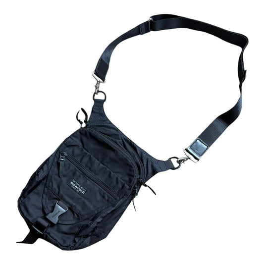 Montbell black crossbody bag