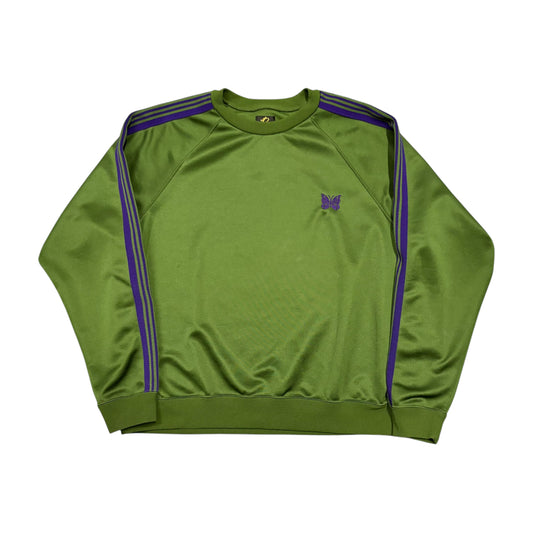 Needles green / purple sweatshirt (L)