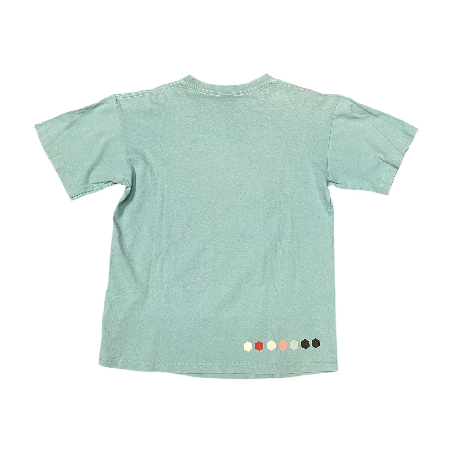 Stussy light blue abstract tee (M)