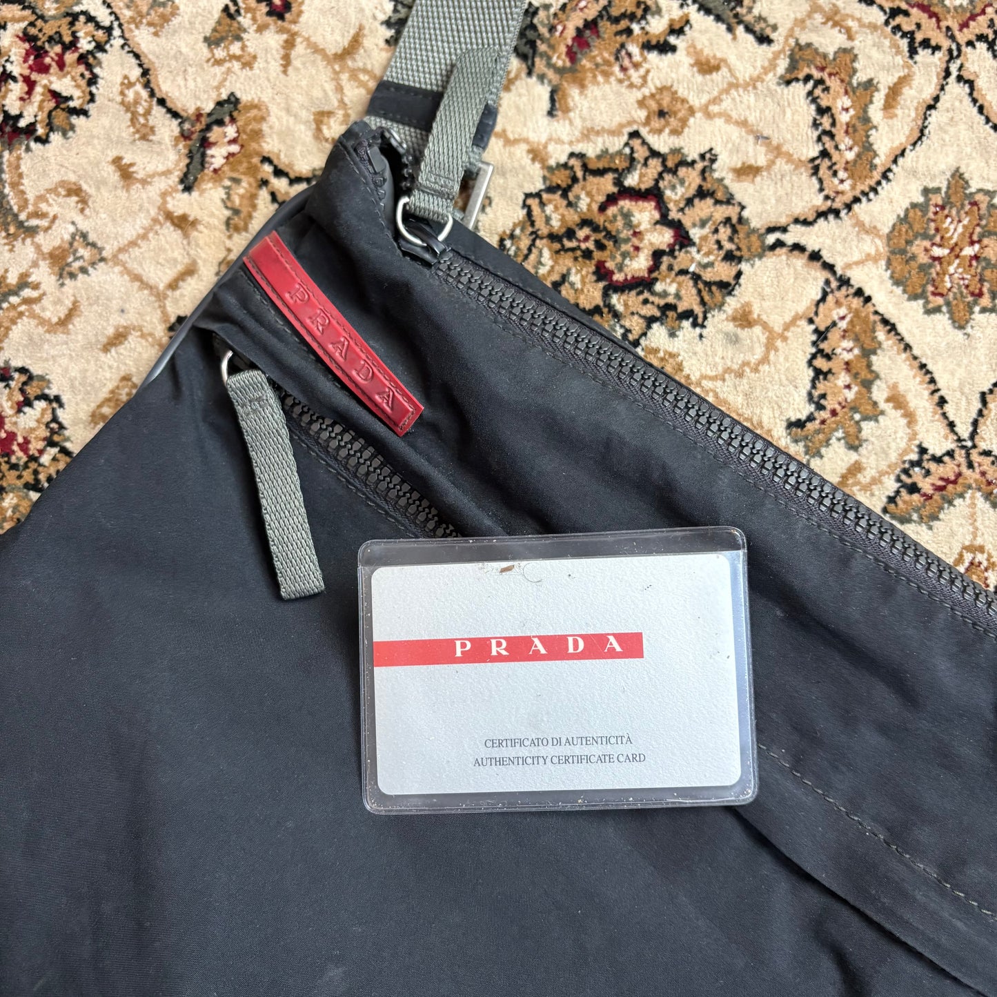 Prada sport black crossbody bag