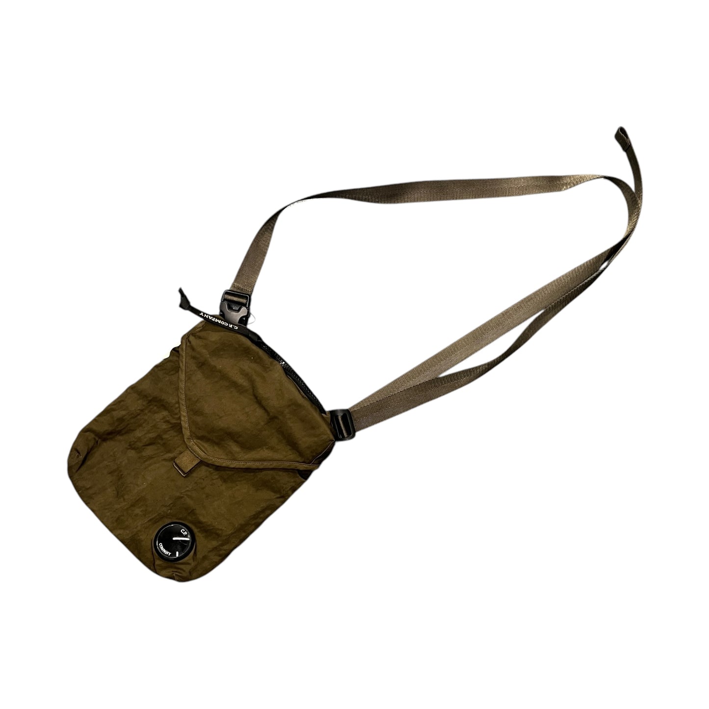 CP Company khaki green crossbody bag