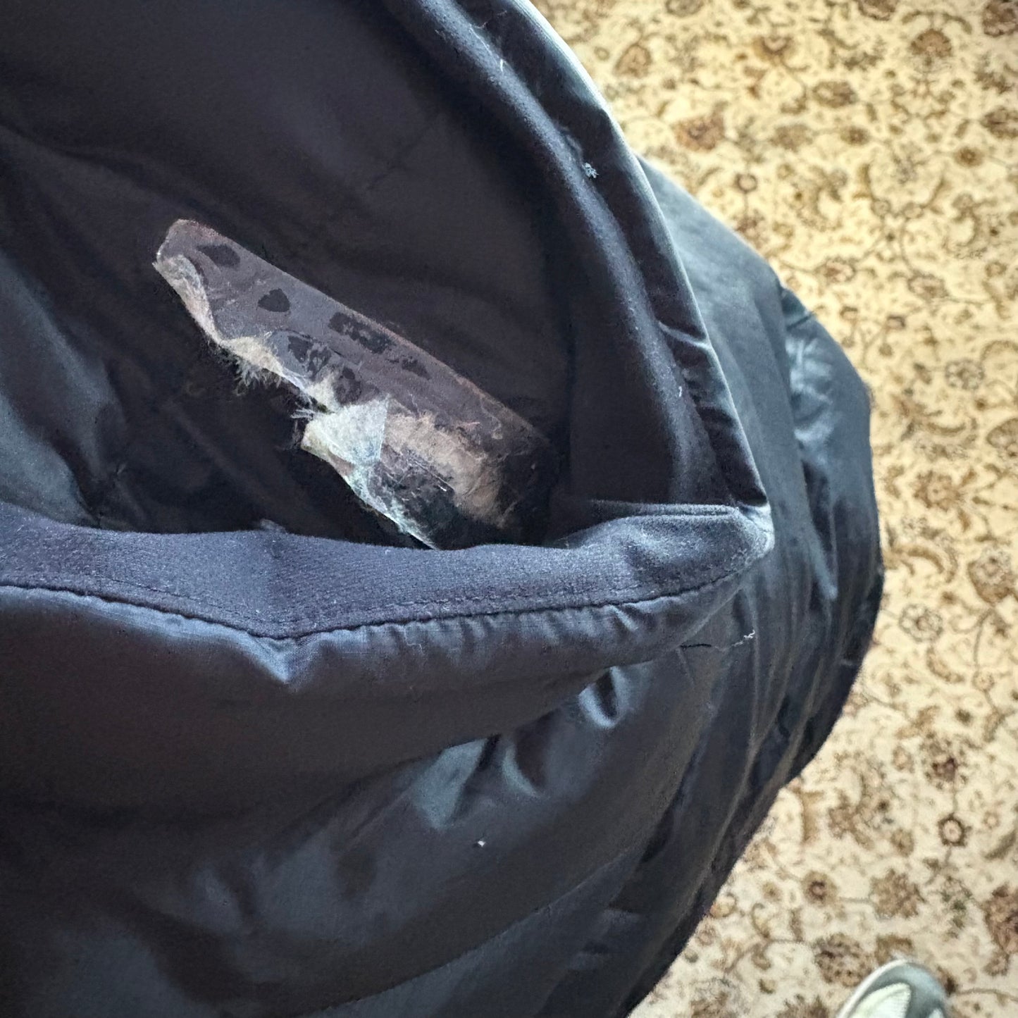 Montbell black puffer gilet (M)