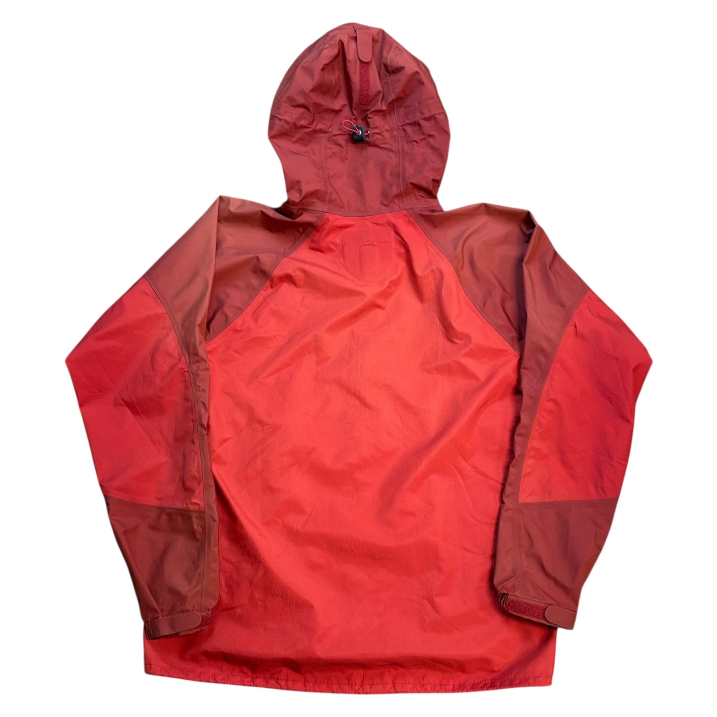 Montbell two tone red waterproof shell jacket (M)